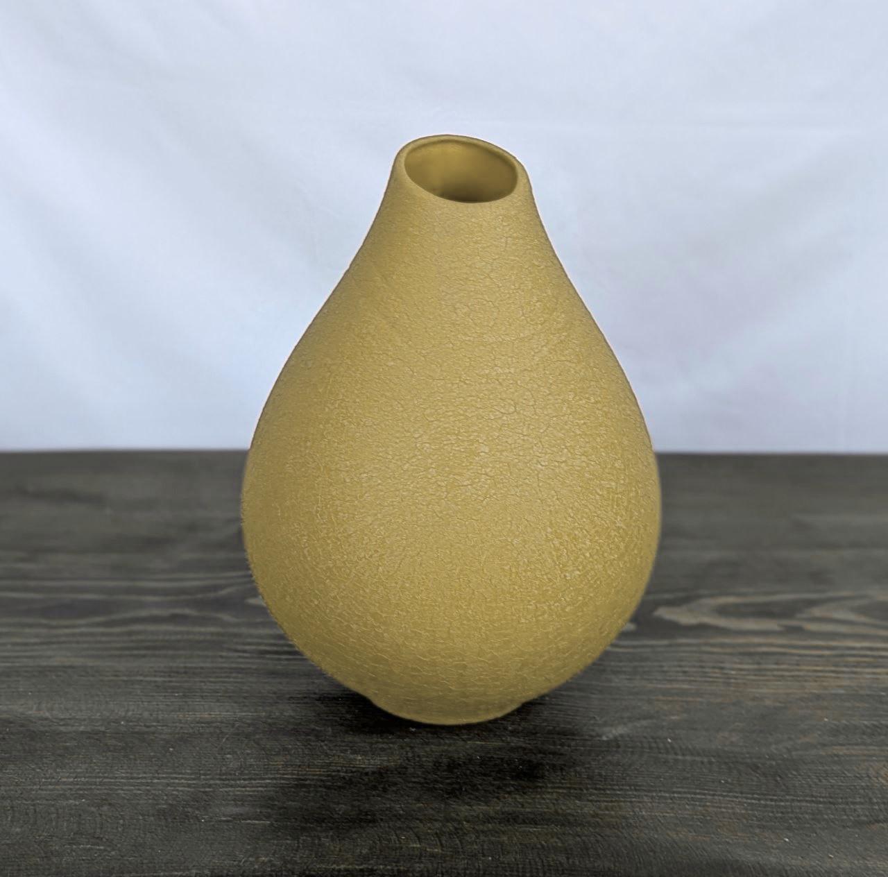 Ваза Nana Ceramics Пйарус шелк 28 см Капучино