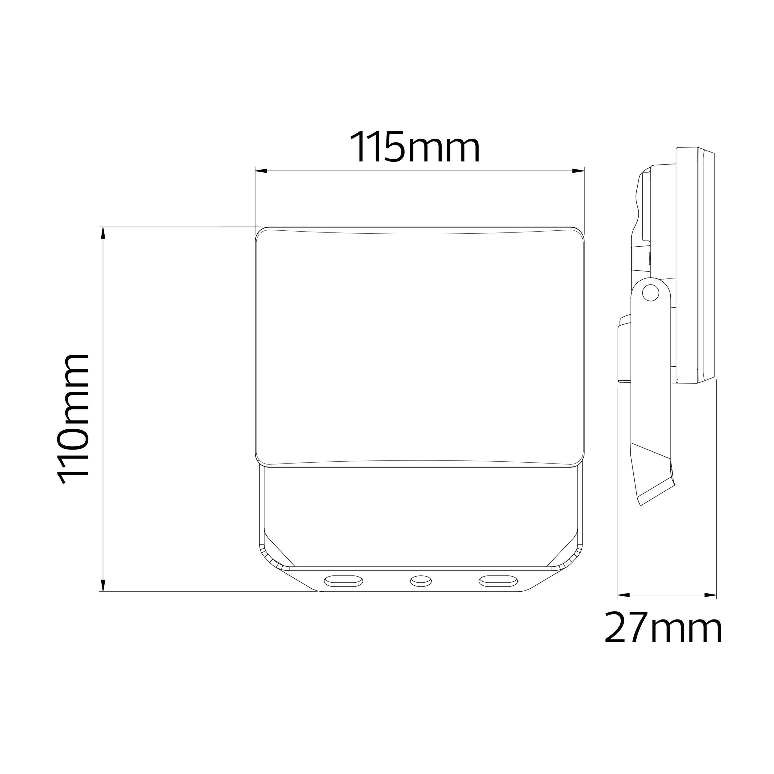 Прожектор светодиодный Pegasus 20 20W 6400K (13893000) - фото 4 Прожектор светодиодный Pegasus 20 20W 6400K (13893000) - фото 4