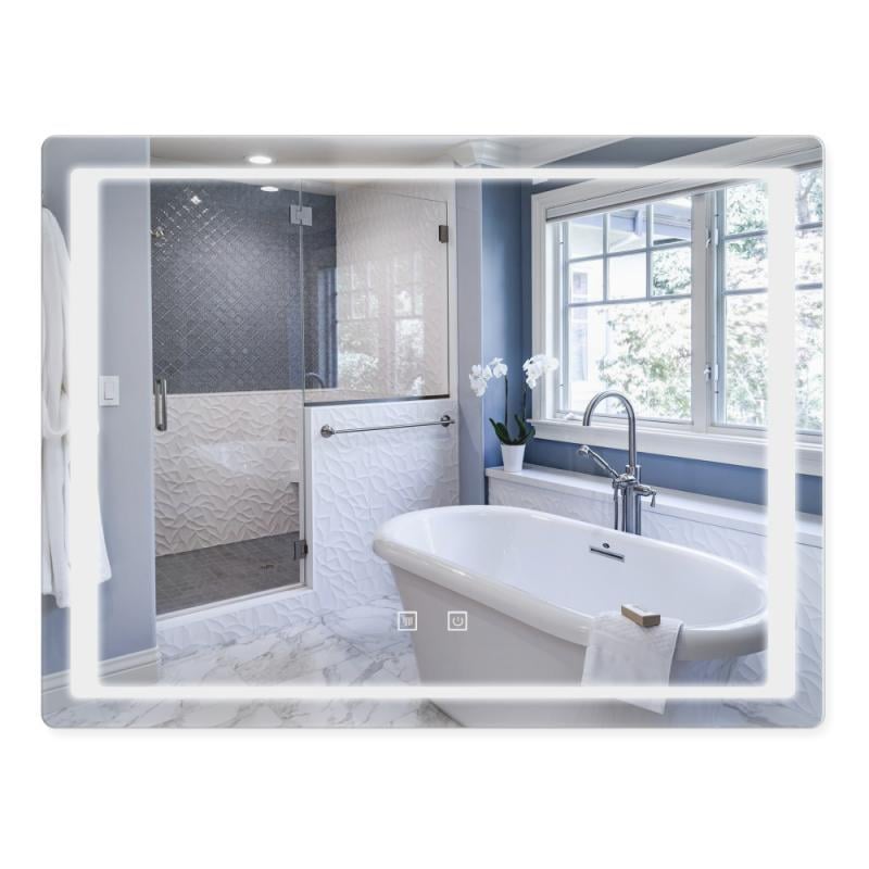 Зеркало Q-tap Mideya 800х600 DC-B902-1 с LED-подсветкой и антизапотеванием QT2078B9021W (13900)