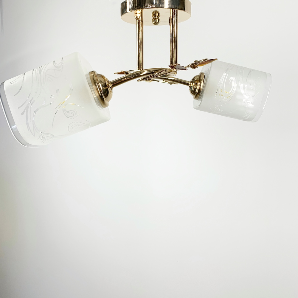 Люстра потолочная Light House LNF-17489/2 FGD Золотой