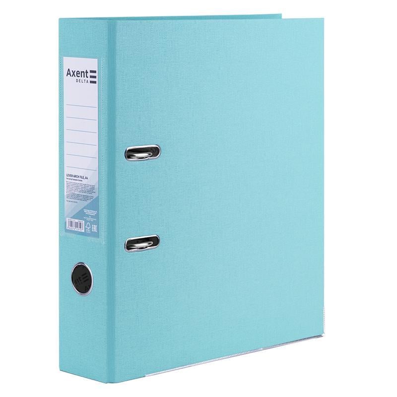 Папка-регистратор Axent Delta Pastelini А4 75 мм Бирюзовый (D1714-22C)