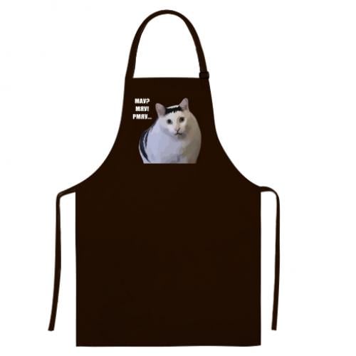Фартук Мемный кот возмущается (15045757-12-189471) Фартук Мемный кот возмущается (15045757-12-189471)