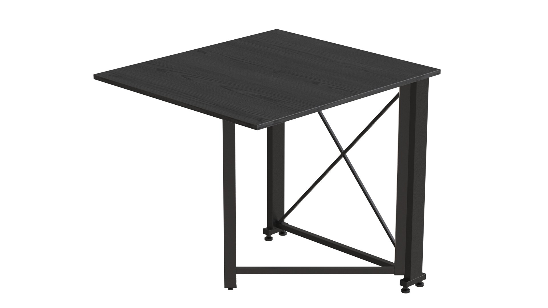 Стол-книжка трансформер Ferrum-decor Orion 1 металл/ДСП 16 мм 750x810x730 мм Черный/Сосна Кембра (ORI103)