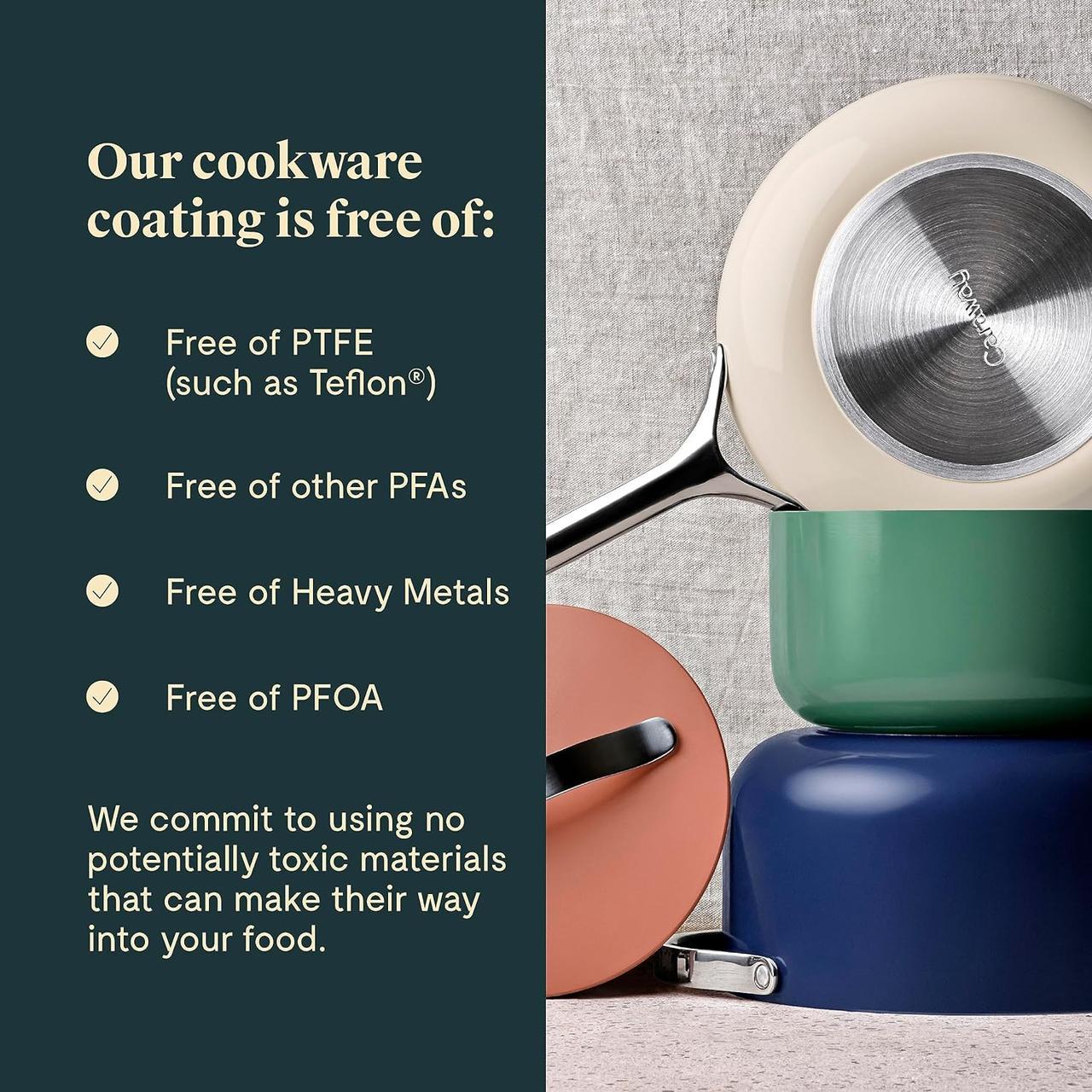 Сковорода керамічна Caraway з антипригарним покриттям 27 см 2,6 л - фото 5