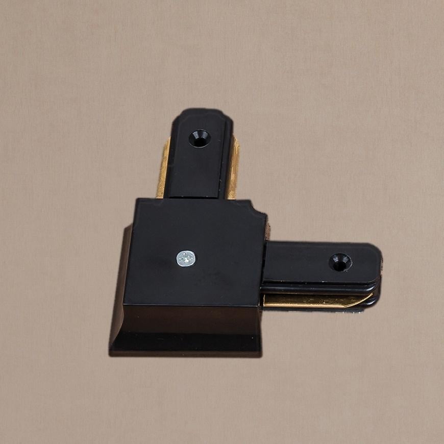 Соединитель треков угловой Levistella 752 UG-BK для трапецевидного профиля Черный Соединитель треков угловой Levistella 752 UG-BK для трапецевидного профиля Черный