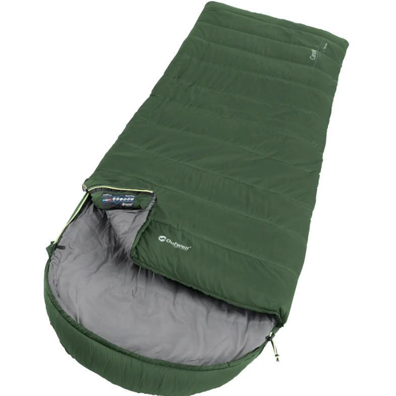 Спальный мешок Outwell Canella Supreme Left Forest Green (230359)