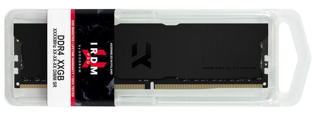 Оперативна пам'ять для ПК Goodram 16 GB 2x8 GB DDR4 3600 MHz Iridium Pro Deep Black (IRP-K3600D4V64L18S/16GDC) - фото 3 Оперативна пам'ять для ПК Goodram 16 GB 2x8 GB DDR4 3600 MHz Iridium Pro Deep Black (IRP-K3600D4V64L18S/16GDC) - фото 3
