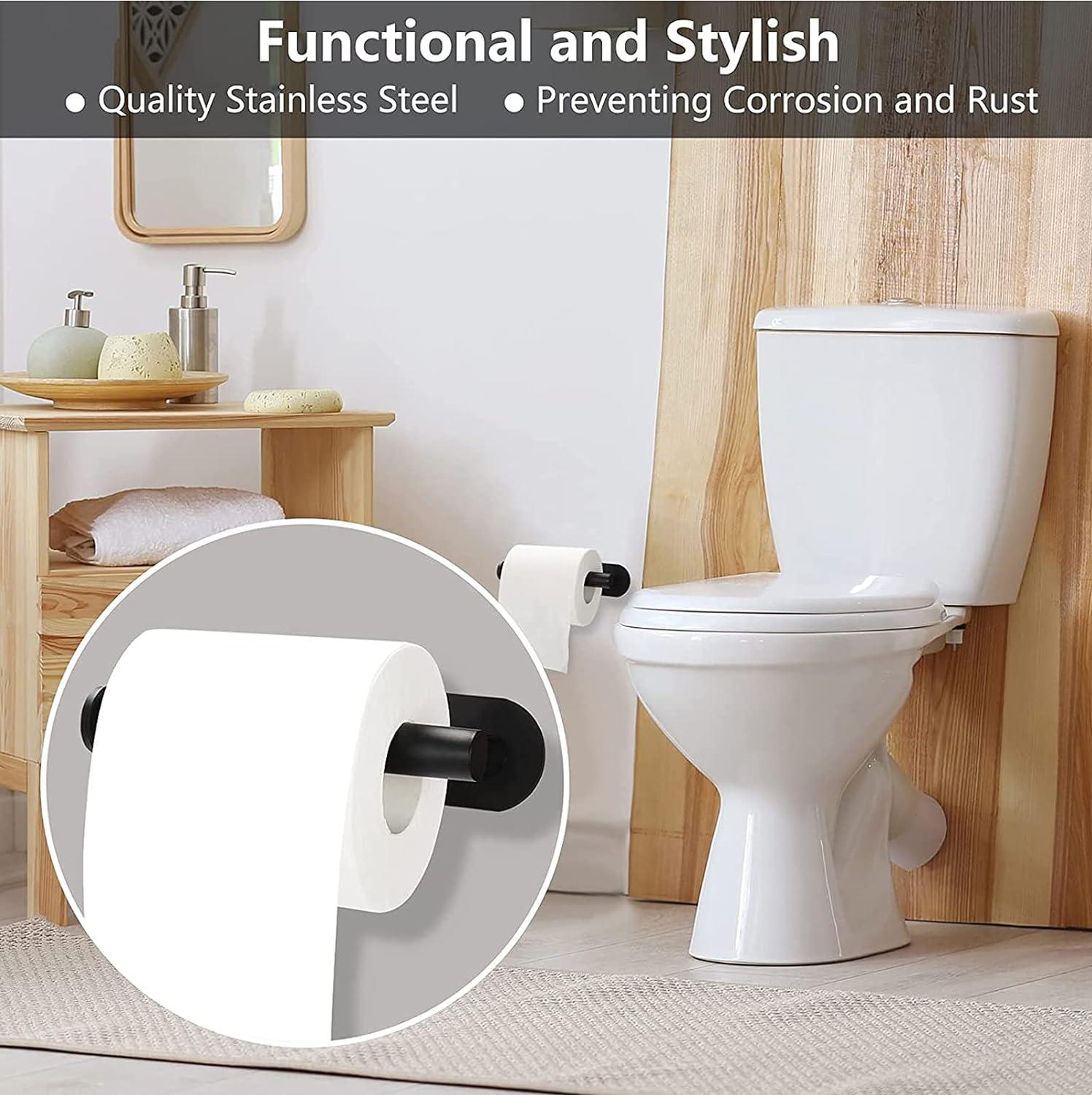 Держатель туалетной бумаги металл Черный - фото 8 Держатель туалетной бумаги металл Черный - фото 8