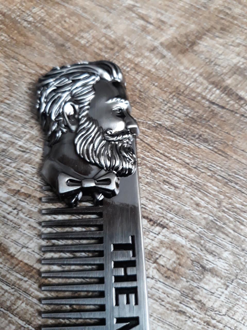 Гребінець-гребінь металевий для чоловіків Barber THE MEN TIMES (1533699199) - фото 11 Гребінець-гребінь металевий для чоловіків Barber THE MEN TIMES (1533699199) - фото 11