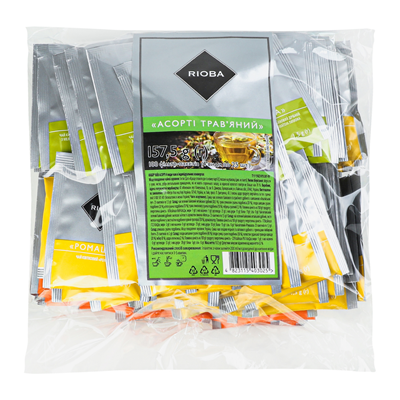 Набор чая ассорти травяной Rioba 100 пакетиков (2232846149) Набор чая ассорти травяной Rioba 100 пакетиков (2232846149)