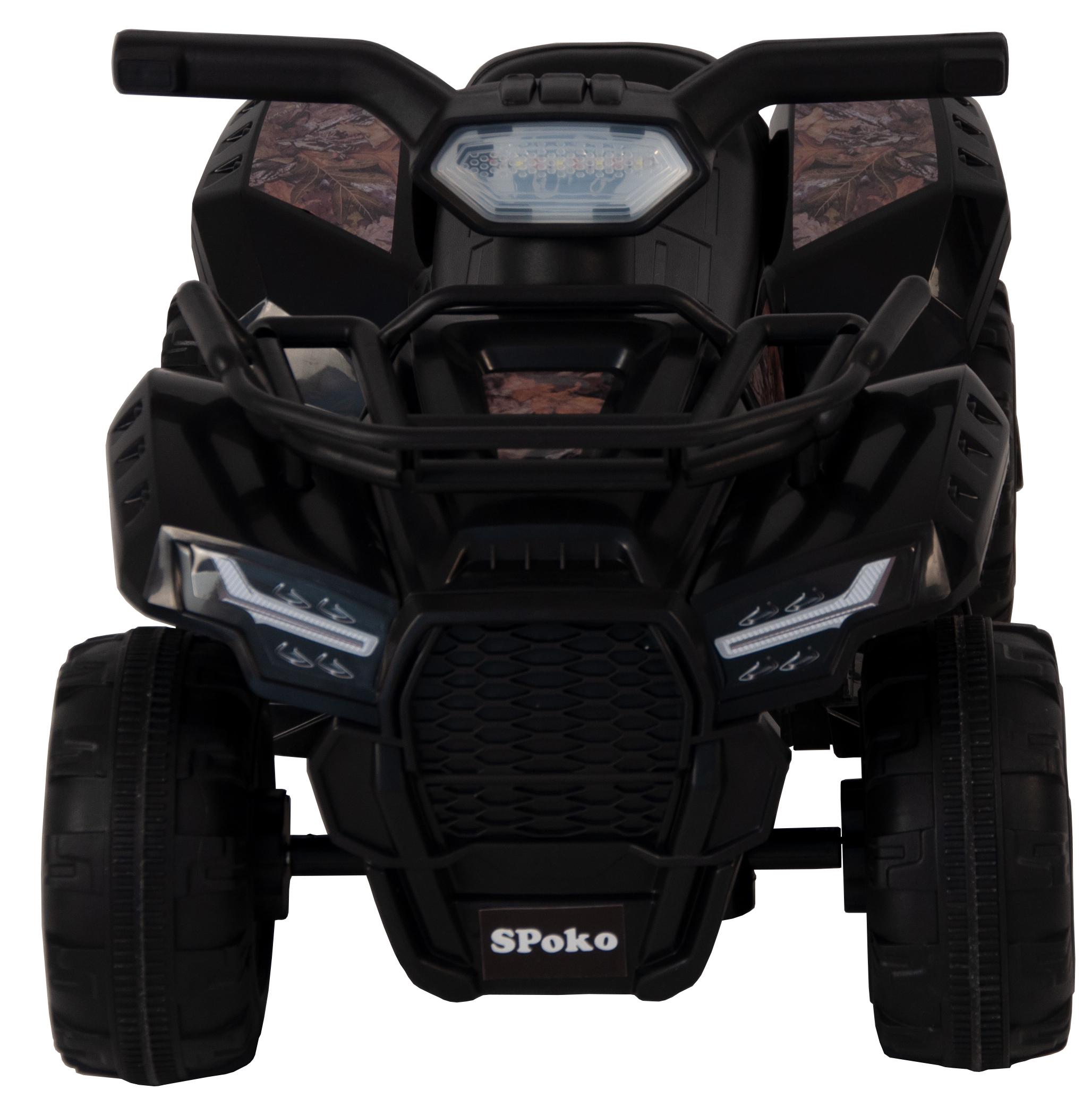 Электроквадроцикл детский SPOKO Mly-518 Черный (4442) - фото 3