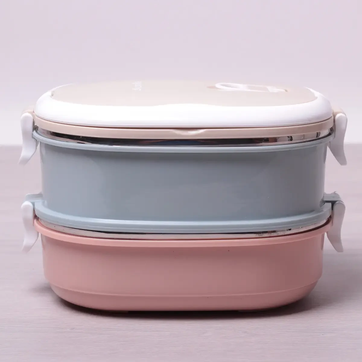 Ланч-бокс подвійний Kamille 1400 мл (KM-2125)