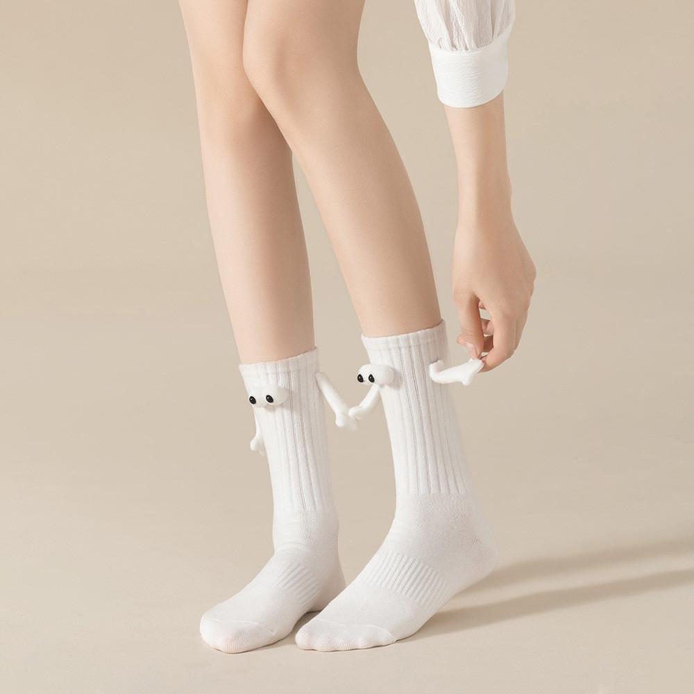 Носки с магнитиками р. 35-41 Молочный (2501) - фото 2