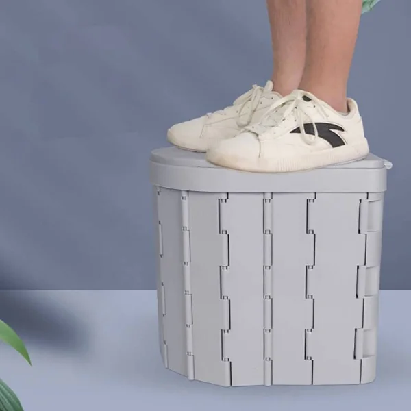 Биотуалет складная конструкция с набором биоразлагаемых пакетов C01118 (C01118) - фото 4