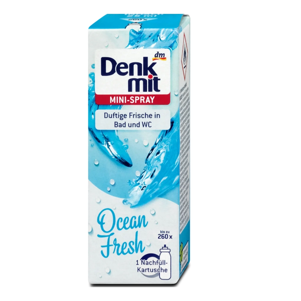 Сменная капсула освежителя воздуха DenkMit Ocean Fresh аромат океана 25 мл (EPI-15102025-605)
