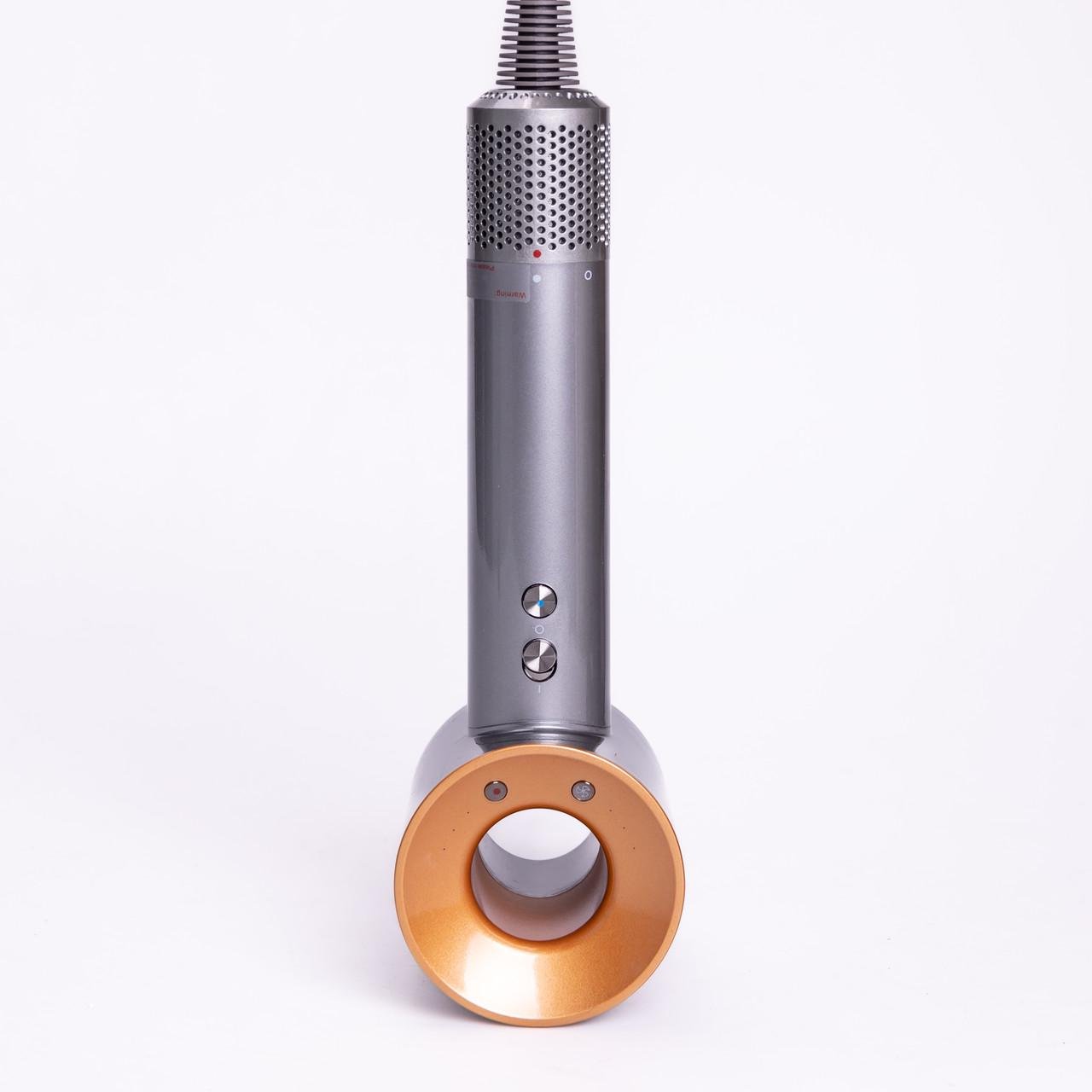 Фен стайлер для волос Supersonic Premium 5в1 1600 Вт 5 насадок 3 режима скорости с ионизацией Золотой (PH770GGOLD) - фото 4