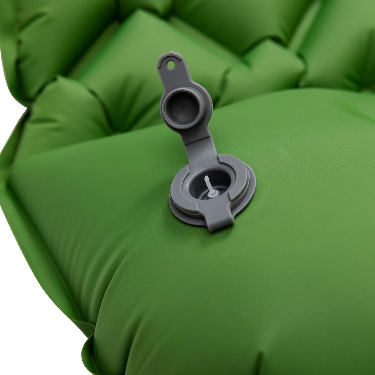 Килимок для намету надувний похідний 190х55х3 см Зелений (7185) - фото 8 Килимок для намету надувний похідний 190х55х3 см Зелений (7185) - фото 8