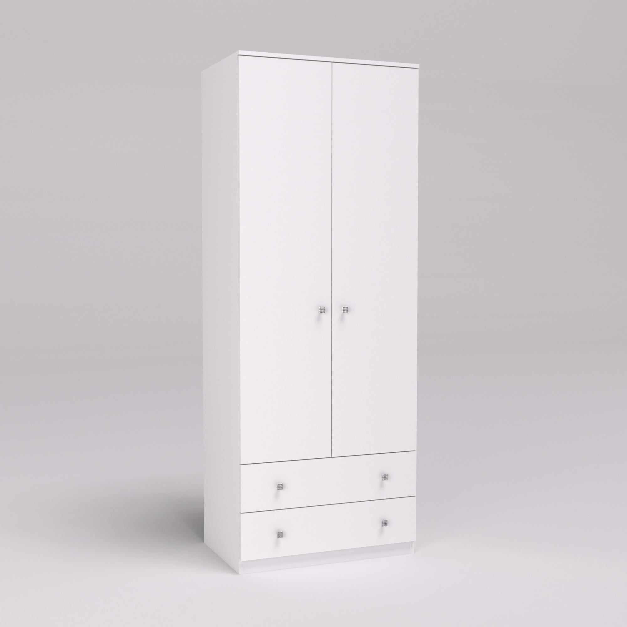 Шкаф Фаворит №10 800х530х2100 см Белый (12936) Шкаф Фаворит №10 800х530х2100 см Белый (12936)