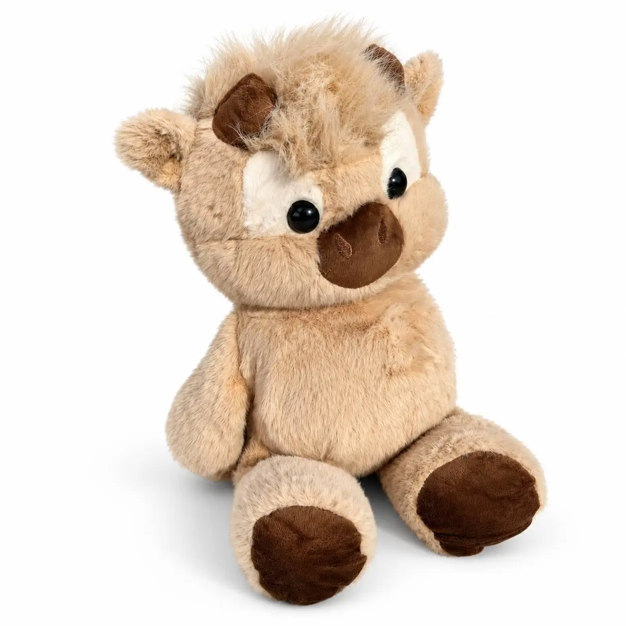 Мягкая игрушка Running Cow Plush Бегущая коровка с подвижными ножками 45 см (M1280)