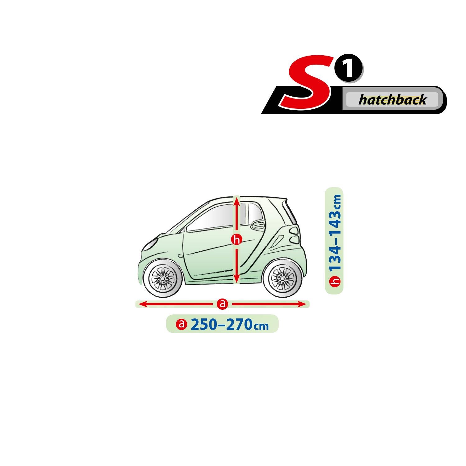 Чохол-тент Kegel-Blazusiak Mobile Garage S1 Hatchback для автомобіля SMART ForTwo (5-4098-248-3020) - фото 3