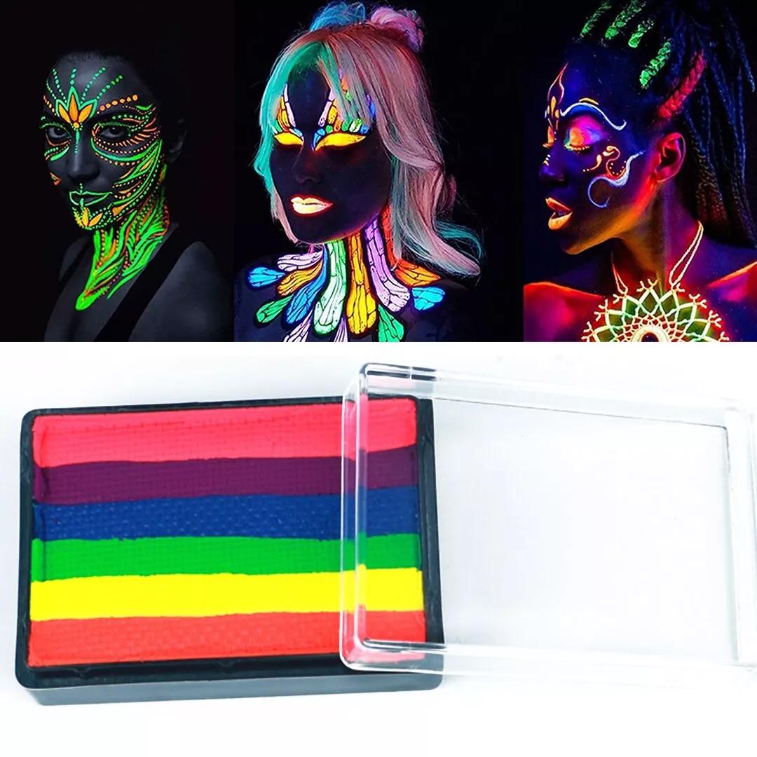 Аквагрим флуоресцентний Mekolor 5 кольорів (WN-5-MK-8601) - фото 13