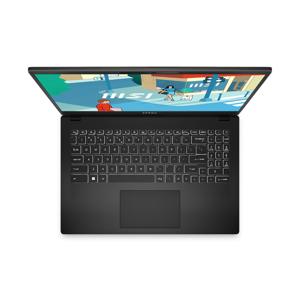 Ноутбук MSI Modern 15 H C13M-263XUA i7-13700H 16/1 TB 15,6" Classic Black (9S7-15H431-263) - фото 4
