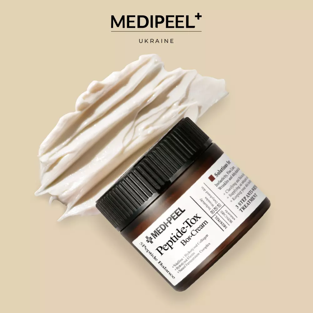 Крем для обличчя Medi Peel Peptide-Tox Bor Cream з пептидним комплексом і ліфтинг ефектом (Т000172) - фото 3