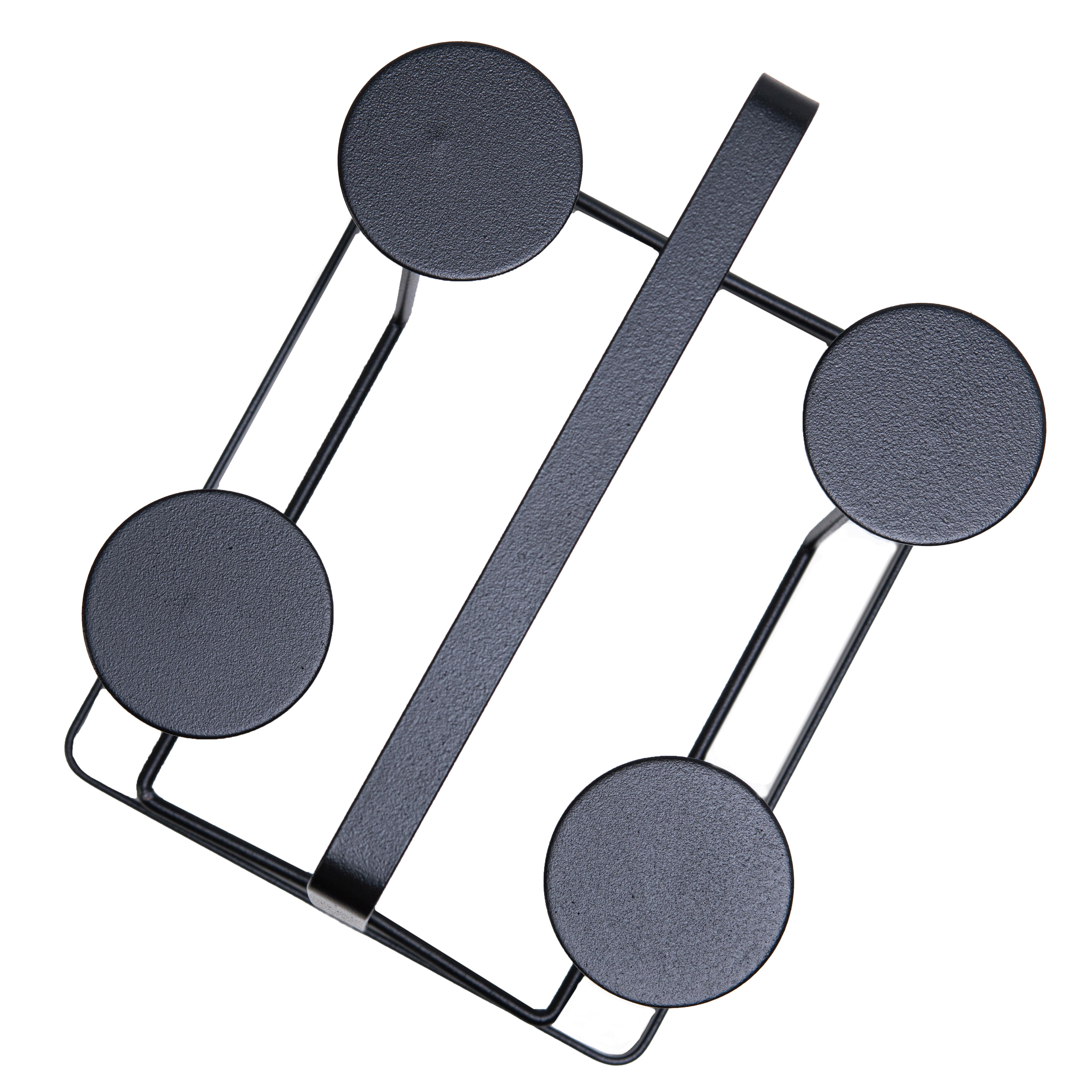 Набор чашек elemi Fish&Chill с подставкой керамика/металл 390 мл 4 шт. Желтый/Голубой (УТ-00094453) - фото 20