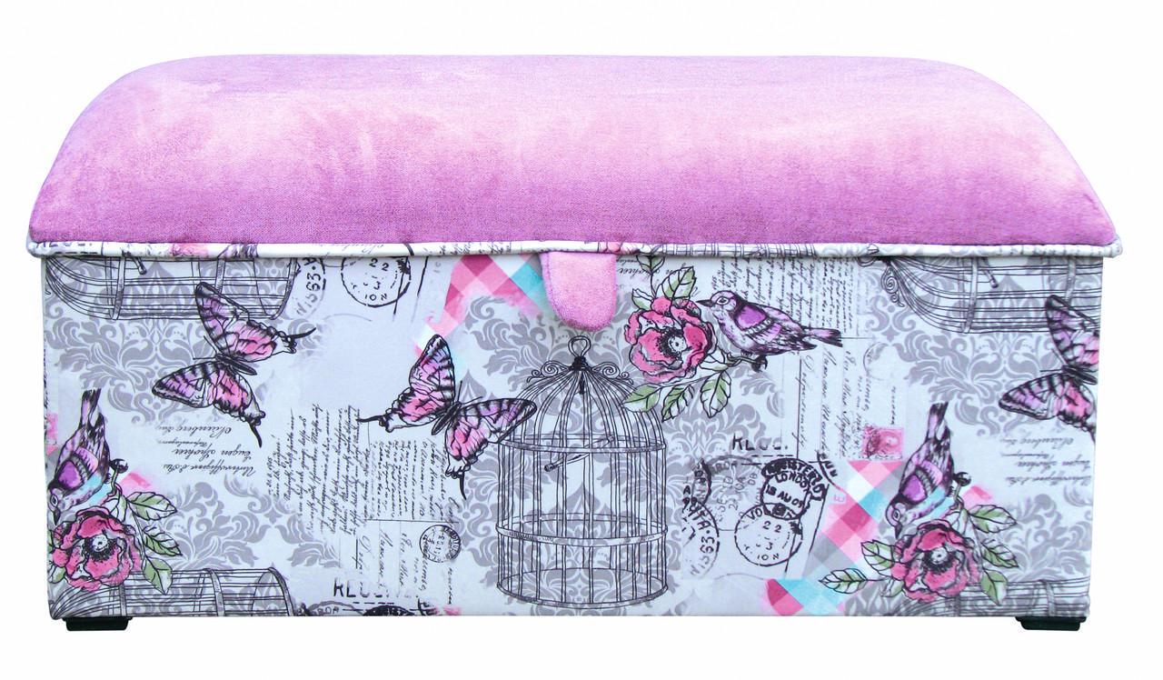 Ящик для іграшок МАКСІ-Меблі тканина I категорії Різнокольоровий (11329)