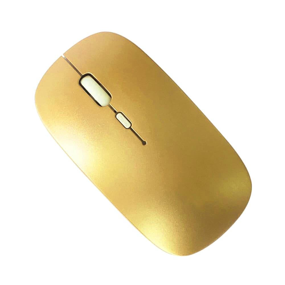 Беспроводная мышь 3в1 Slim Touch Bluetooth Gold - фото 4 Беспроводная мышь 3в1 Slim Touch Bluetooth Gold - фото 4