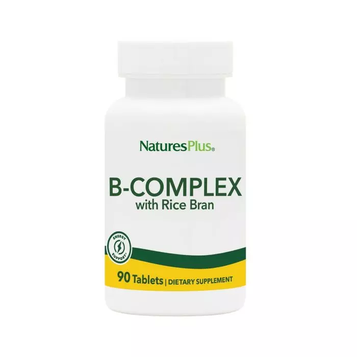В-Комплекс Nature's Plus с рисовыми отрубями 90 таблеток (NTP1480)