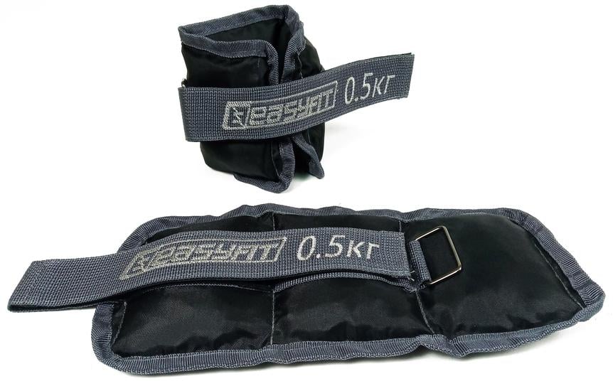 Обважнювачі для ніг та рук EasyFit 0,5 кг 2 шт. (EF-AWTS-050) - фото 2 Обважнювачі для ніг та рук EasyFit 0,5 кг 2 шт. (EF-AWTS-050) - фото 2