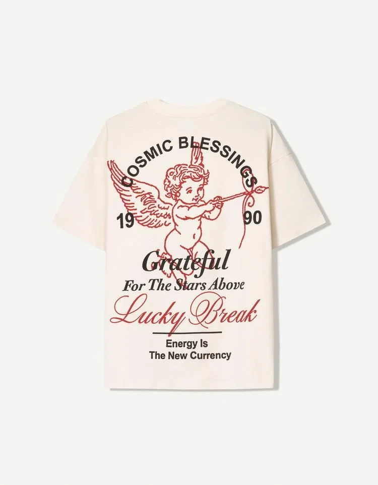 Футболка женская с принтом Pin-000-1037 повседневная L Белая