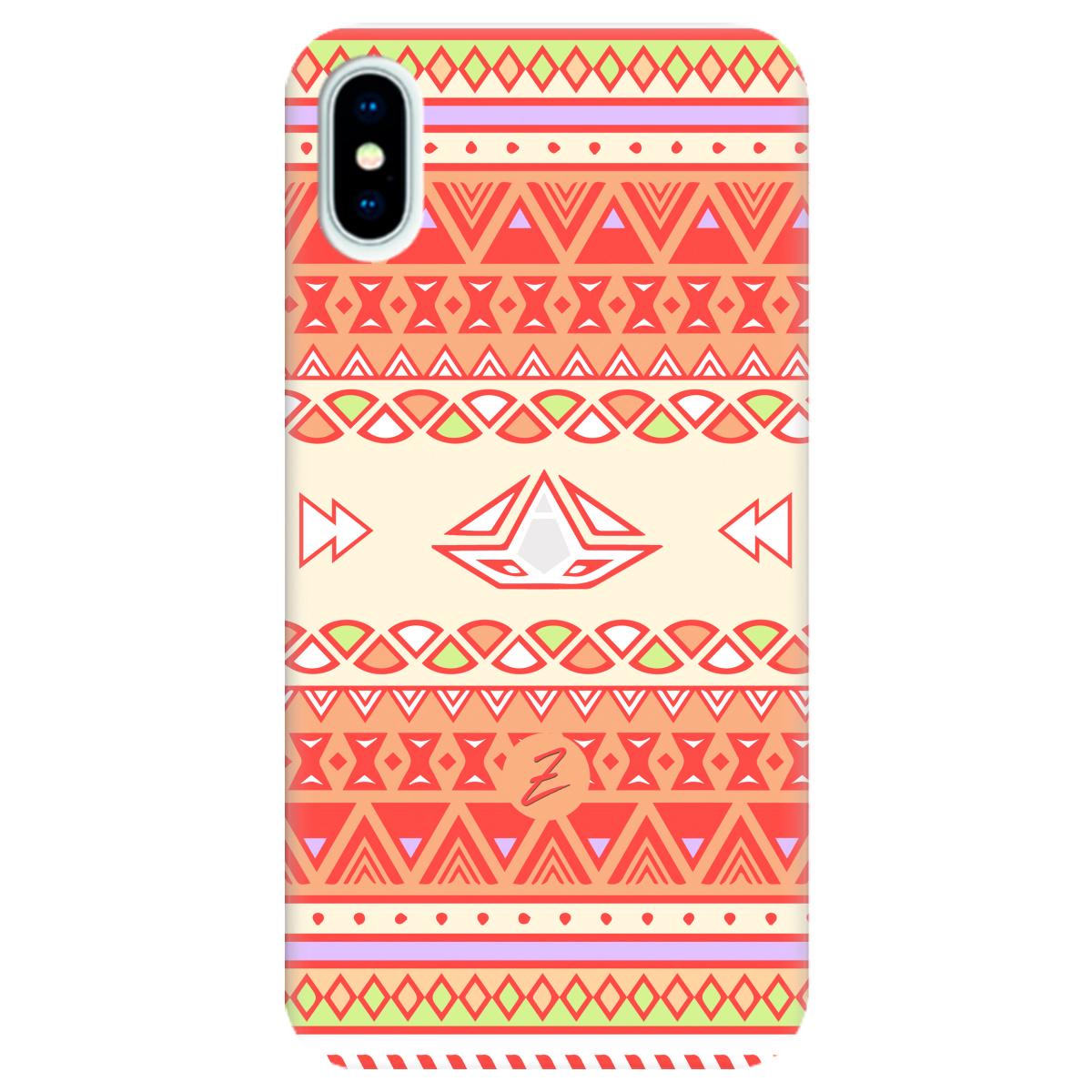 Силиконовый чехол Zorrov для Apple iPhone X Art folk (10290050153033501)