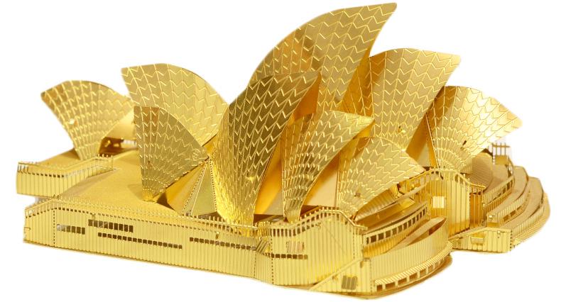 Колекційна модель PIECECOOL SYDNEY OPERA HOUSE VERSION P022-G Gold