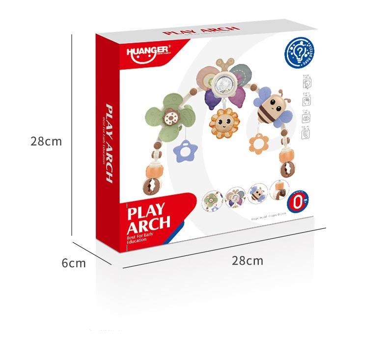 Дуга розвиваюча Huanger для коляски ліжечка з проектором Різнокольоровий - фото 8 Дуга розвиваюча Huanger для коляски ліжечка з проектором Різнокольоровий - фото 8