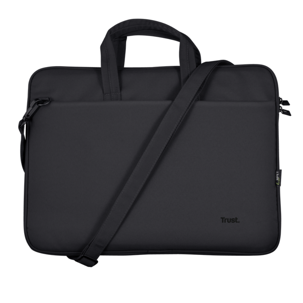 Сумка для ноутбука Trust Bologna Slim Bag 16" Черный (24447) - фото 2