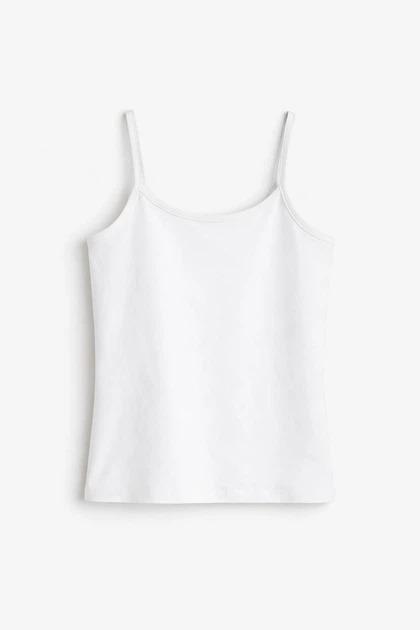 Майка H&M 1241630 170 см Белый