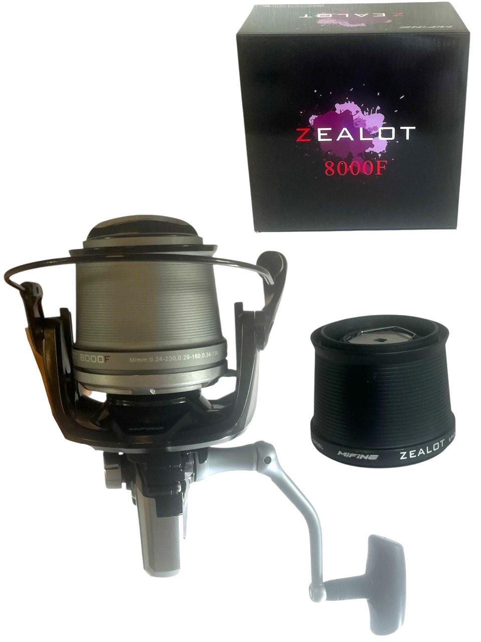 Катушка карповая силовая MIFINE ZEALOT 8000F 6+1 подшипник 4.6:1 (209890863) - фото 3 Катушка карповая силовая MIFINE ZEALOT 8000F 6+1 подшипник 4.6:1 (209890863) - фото 3