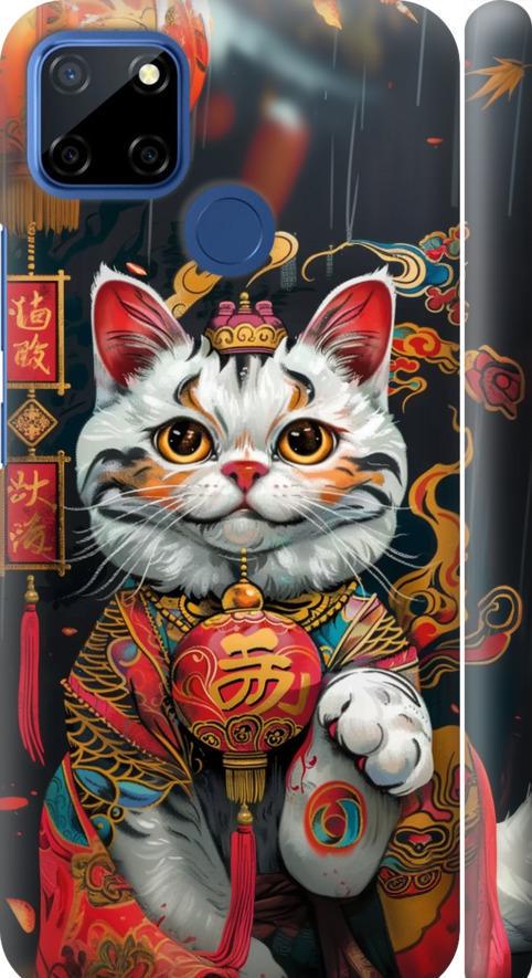 Чехол на Realme 7i China Cat v2 (6135m-2486-42517)