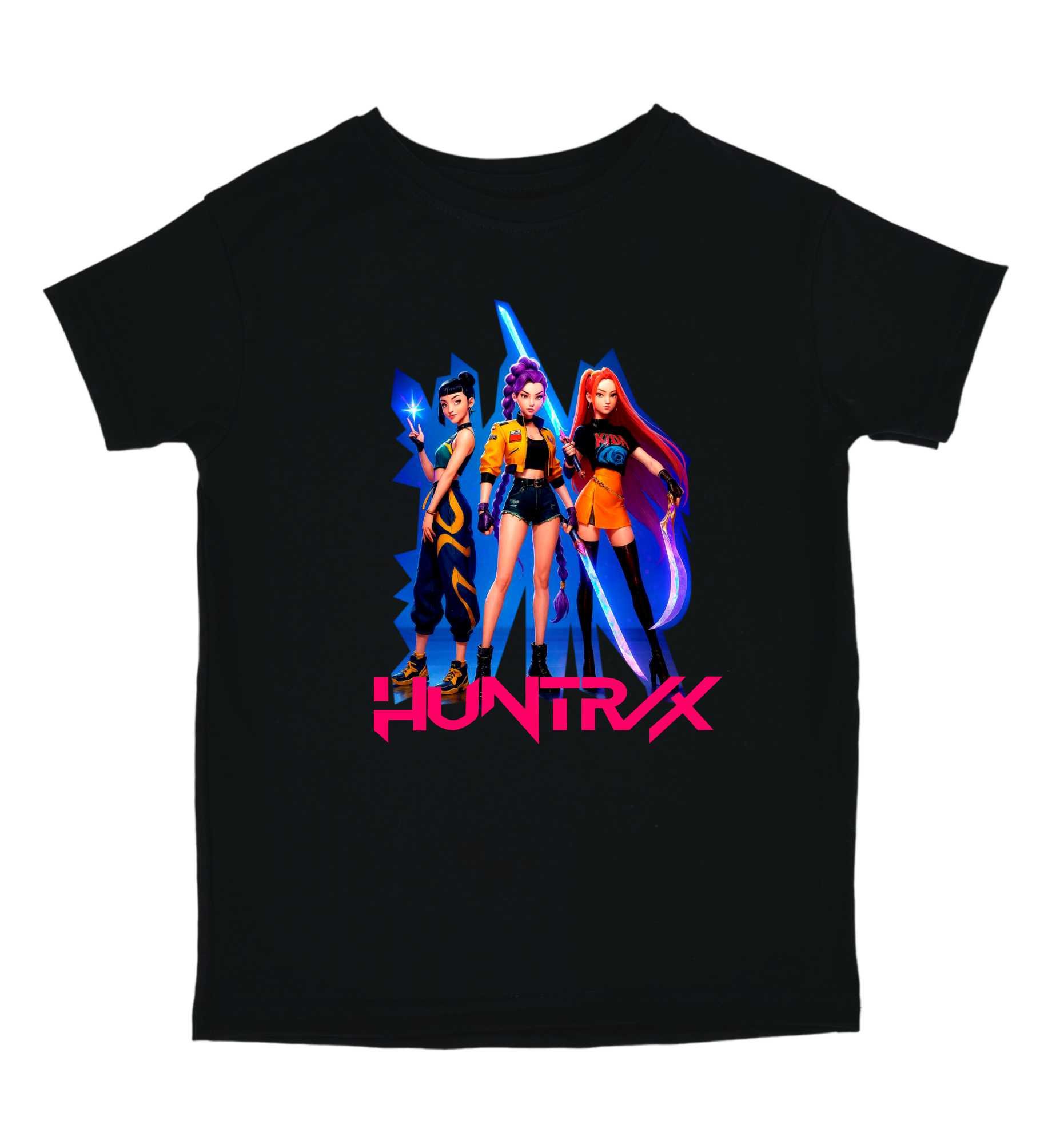 Футболка TM Spinogriz СПИ2025 "HUNTRIX" 146 см Чорний (30380190)