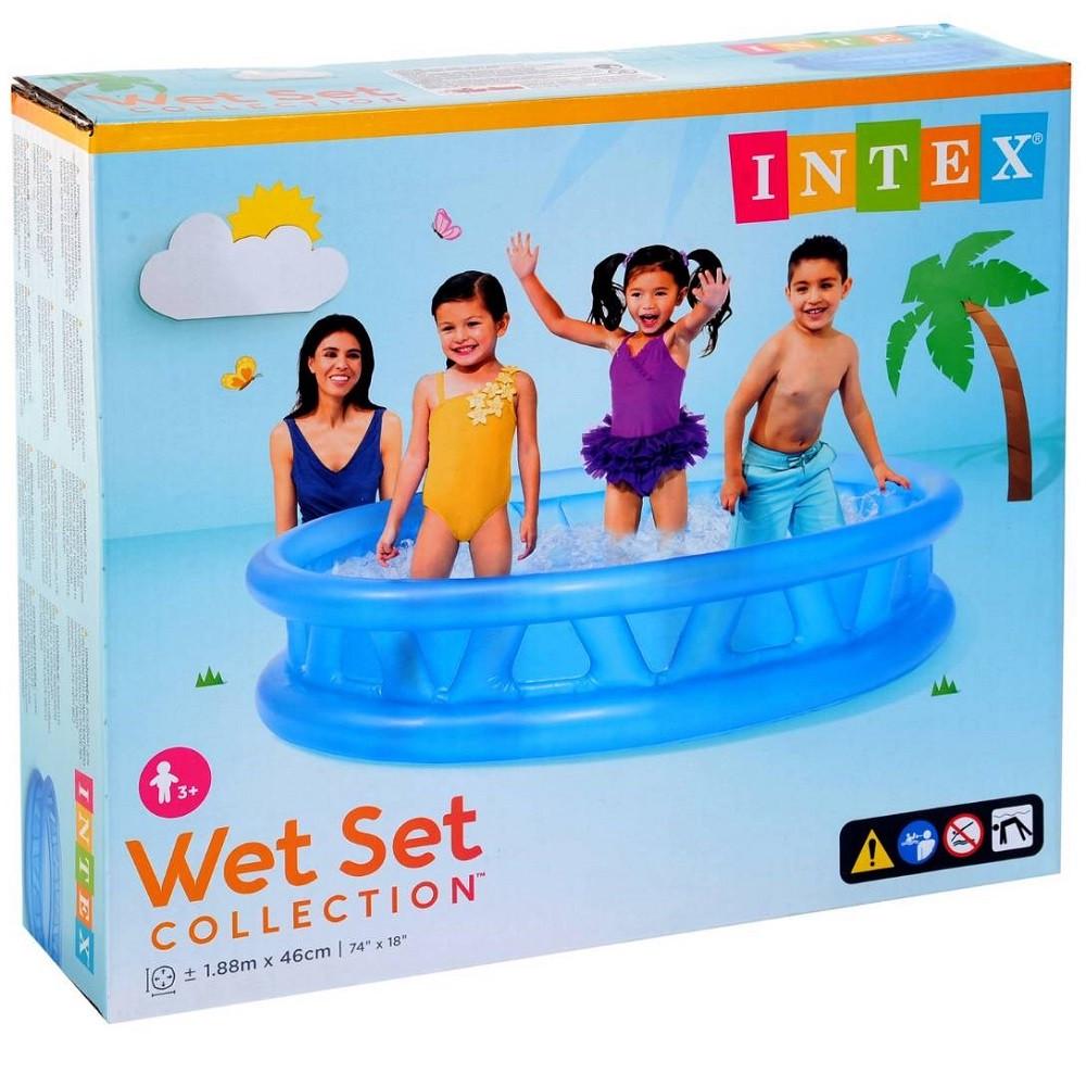 Басейн надувний дитячий Intex Літаюча Тарілка 188х46 см (28443678) - фото 8