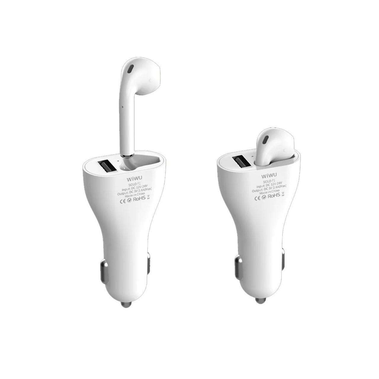 Наушник беспроводной R с зарядным кейсом и Usb адаптером bluetooth (MLD_V249) - фото 4