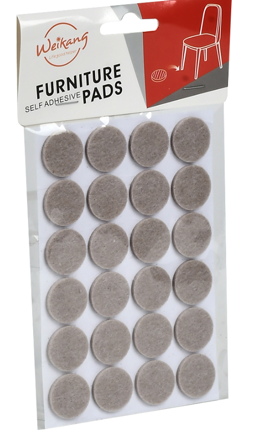 Накладки на ножки мебели защитные Stenson R94817 2,2 см 24 шт. (28517306)