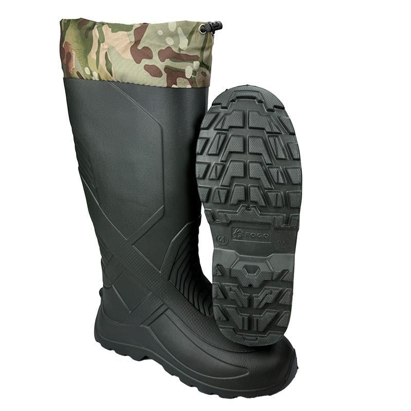 Чоботи чоловічі пінові з манжетою 5006-10 p. 42 27 см Темно-зелений