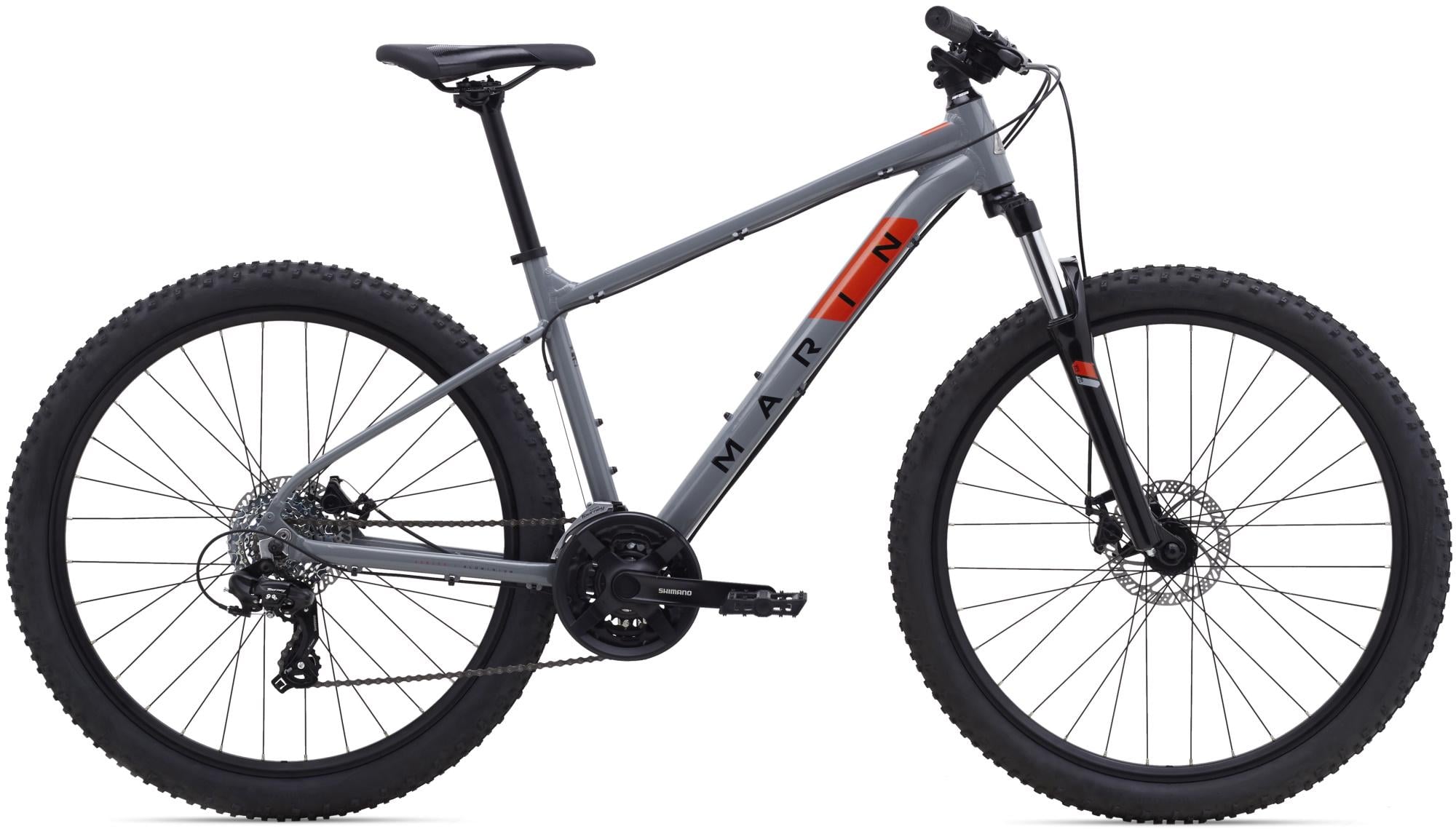 Велосипед MariN 29" BOLINAS RIDGE 1 рама M Gloss Grey/Black/Roarange (A4)