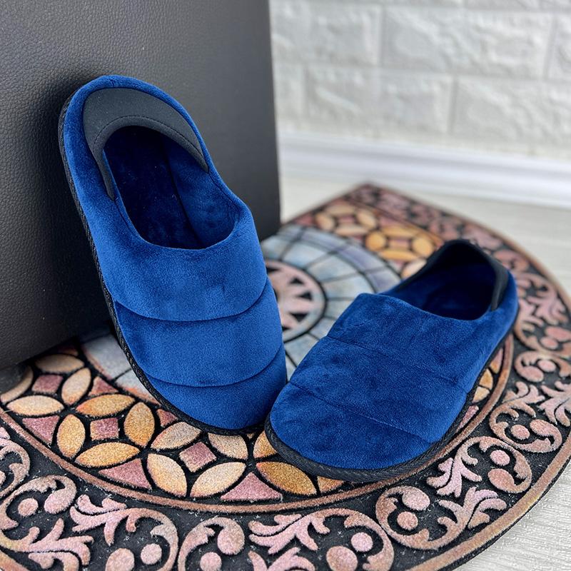 Домашні тапочки чоловічі БЕЛСТА VS-0084-51-2 з задником 27 см p. 42 Синій (61225979)