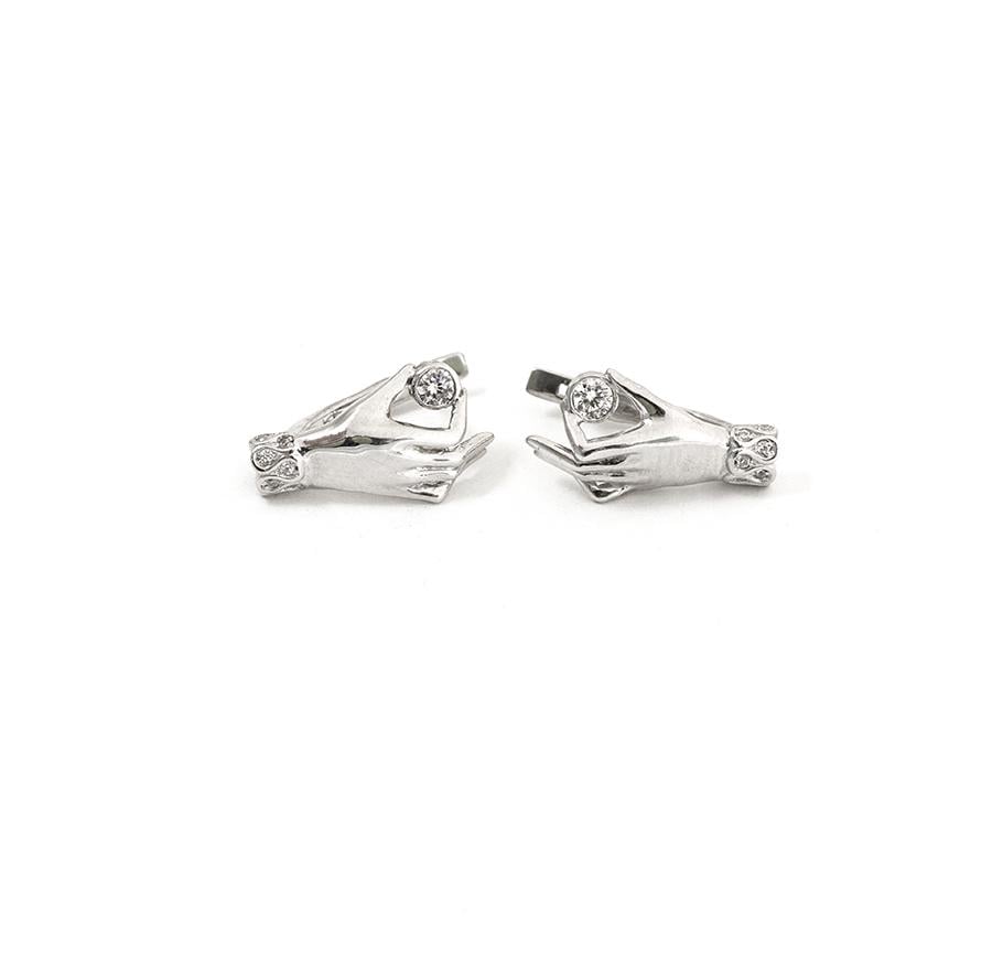 Серьги Maxi Silver 8888 Ручки (88888)