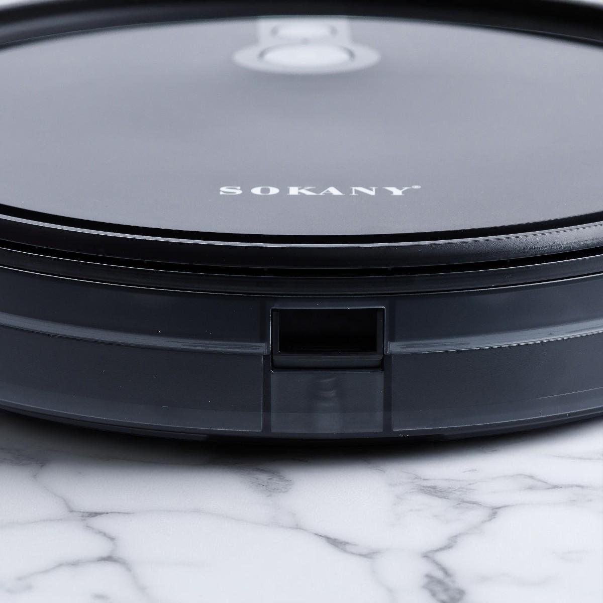 Робот-пылесос Sokany Черный (SK-13016B) - фото 8 Робот-пылесос Sokany Черный (SK-13016B) - фото 8