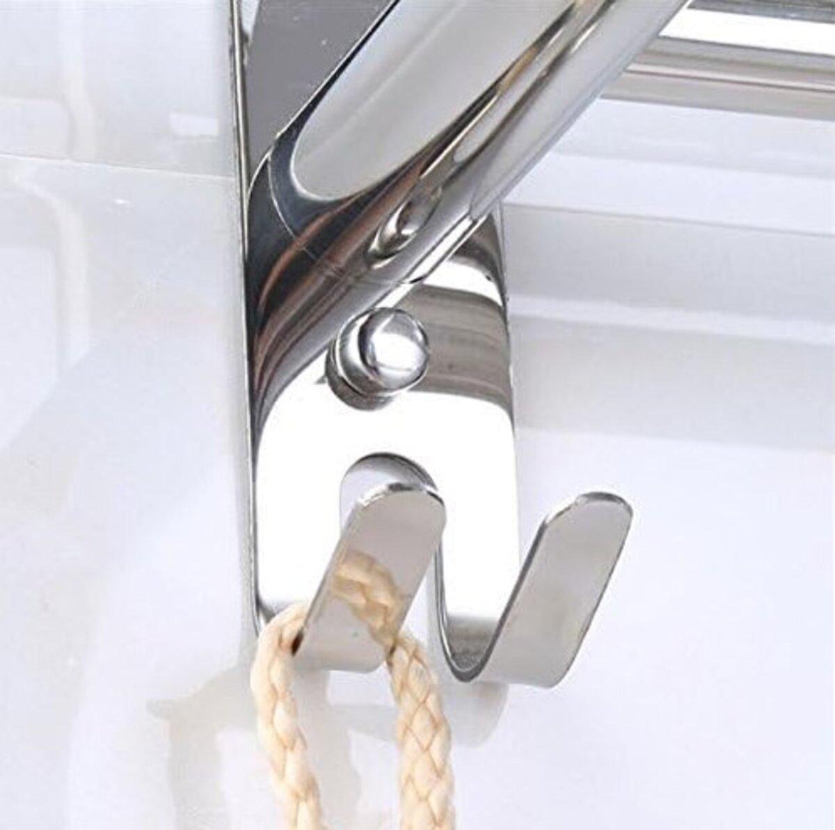 Полиця для ванної кімнати Valeso NSM 015 40х15х19 (3021е) - фото 3